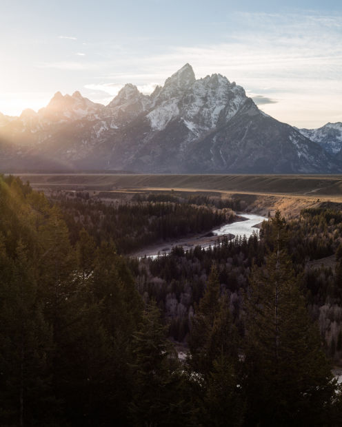 You've tried to replicate Ansel Adams' iconic Snake River photo on your Instagram